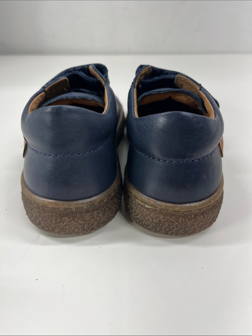 New Naturino Kids' Boy’s Carex Sneaker Shoes in Navy Leather Size 28 (US 11.5) - Picture 3 of 6